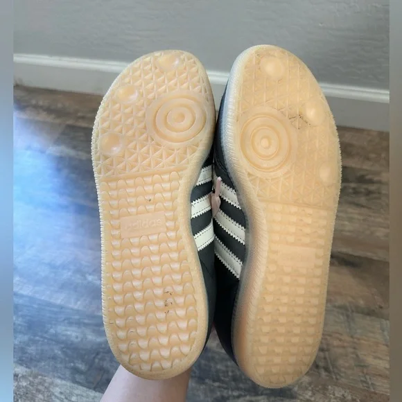 adidas Samba Black and White Sneakers - Picture 8 of 13